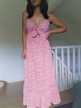 Robe longue fleurie Mélanie