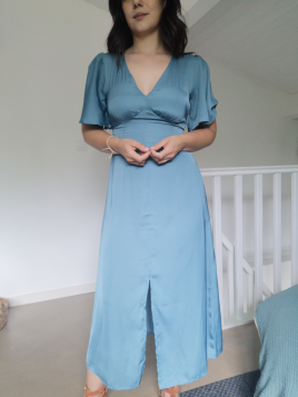 Robe satinée Serena