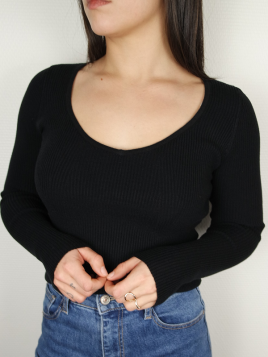 copy of Pull rayé noir Rudy