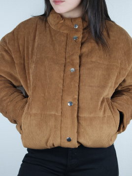 Doudoune Octavie en velours...