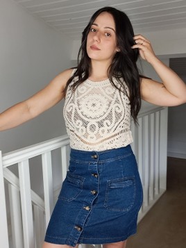 Top en crochet Isaac