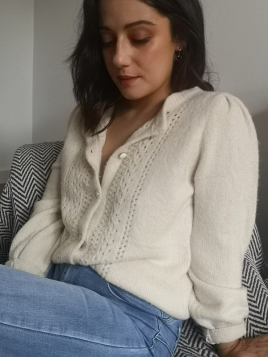 Gilet Arya Blanc