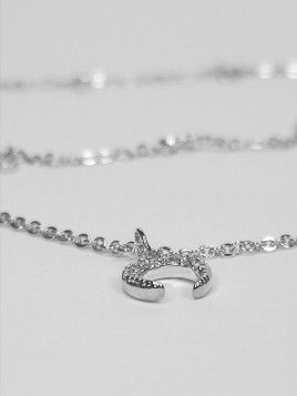Collier Luna en Argent