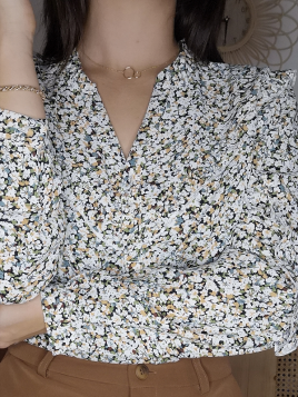 Blouse fleurie Camille