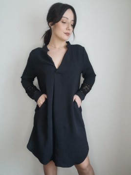 Robe noire Pauline