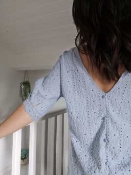 Blouse Ninon manches courtes