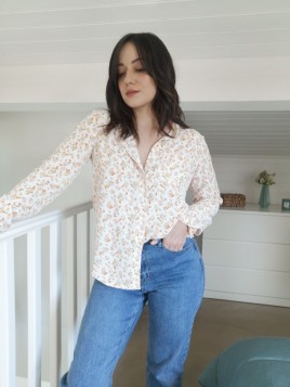 Chemisier fleuri Isabelle