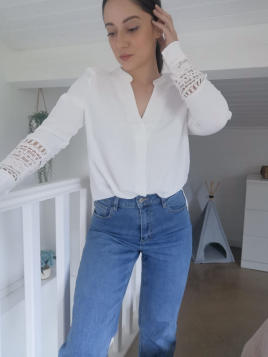 Blouse Sophie Blanche